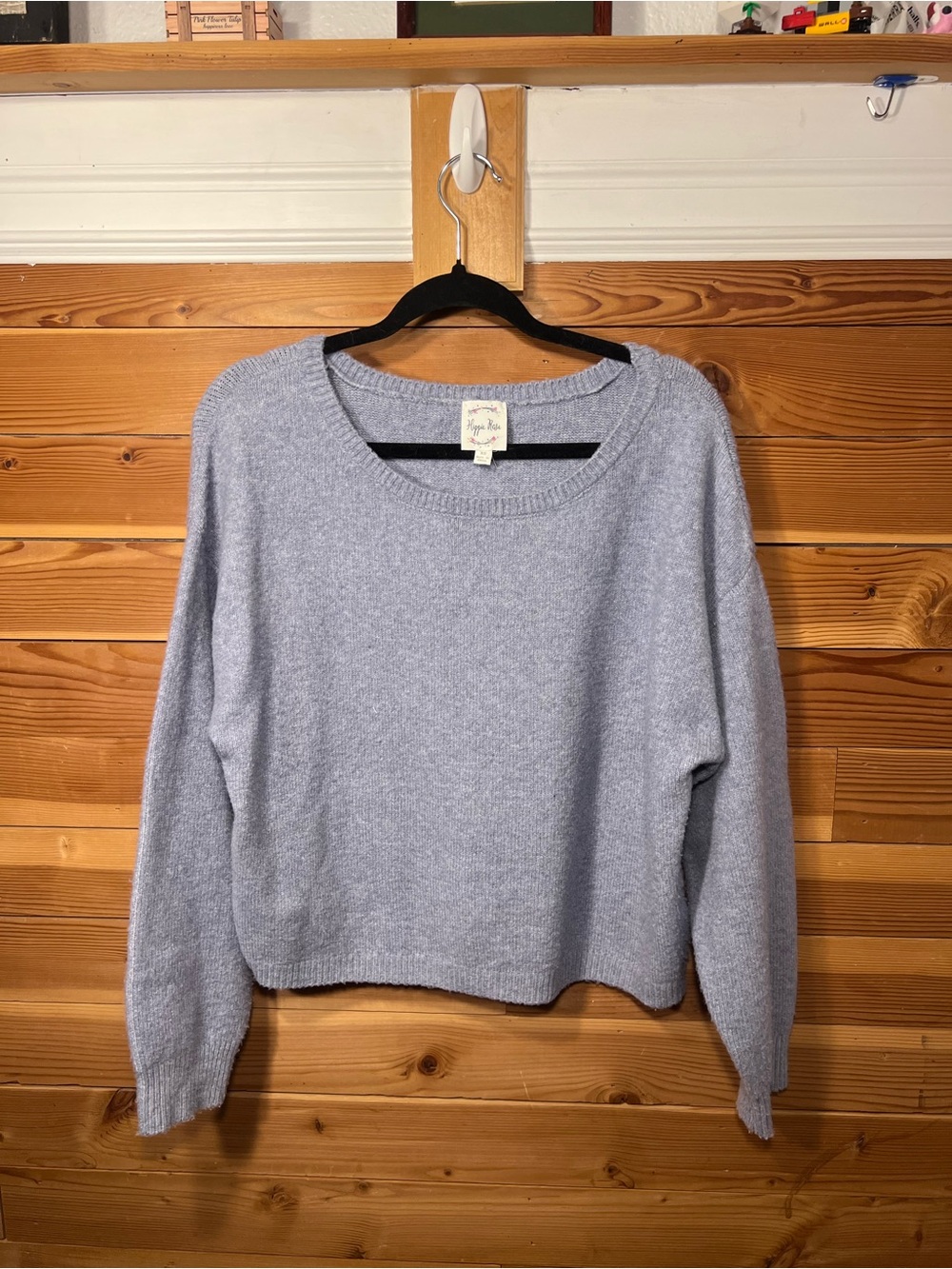 Women’s XS Oversized Cozy Lavender Pullover Sweater